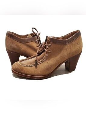Frye Parker suede oxford ankle boots